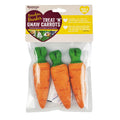 Treat 'N' Gnaw Carrots (3pc) | Small Animal Toy and Treat