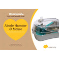 Abode Hamster and Mouse Home - Stunning Silver