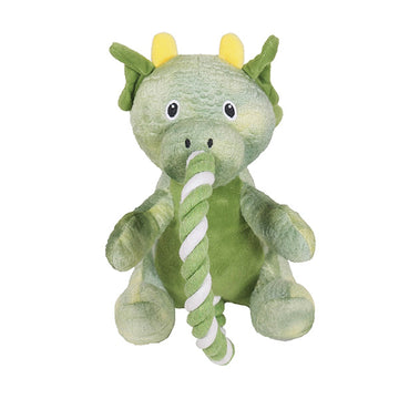 Green Rope Dragon Dog Toy