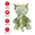 Green Rope Dragon Dog Toy