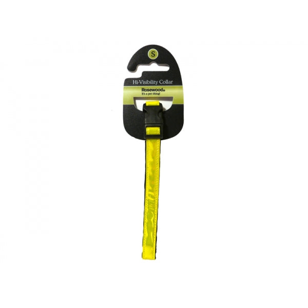 High Vis Dog Collar, Yellow