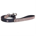 Luxury Leather Soft Touch Dog Lead, Navy 40'X3/4'