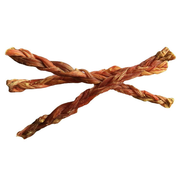 Braided Beef Bully Stick 40cm