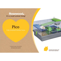 For Pets - Rosewood - Pico Hamster Cage Green/Silver