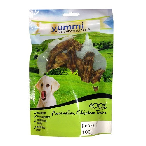 For Pets - Yummi Chicken Necks 100g