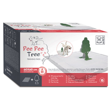 Pee Pee Tree 60 x 60 Training Pads, 15 pcs