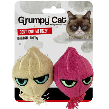 Grumpy Onion Ball Cat Toy 2pk