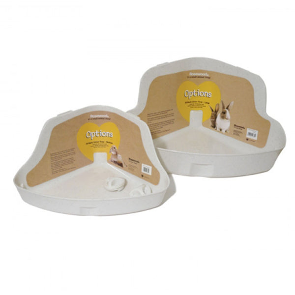 Rosewood - Corner Litter Tray Large