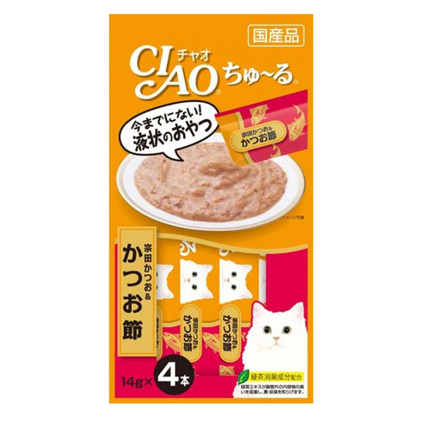 For Pets - Ciao - Soda Bonito & Dried Bonito Recipe (4pcs/pk)