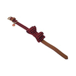 For Pets - Rosewood - Toy Dog Red / Black Dogtooth Collar