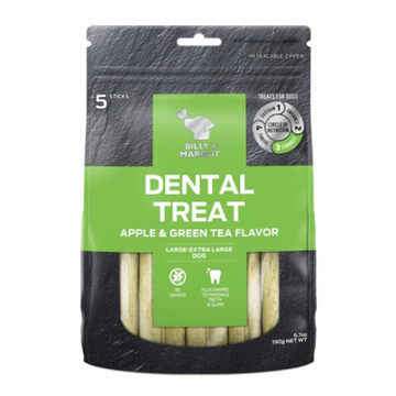 Apple & Green Tea Dental Treats Large - Extra Large