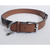 Rosewood - Luxury Leather Tweed Check Dog Collar