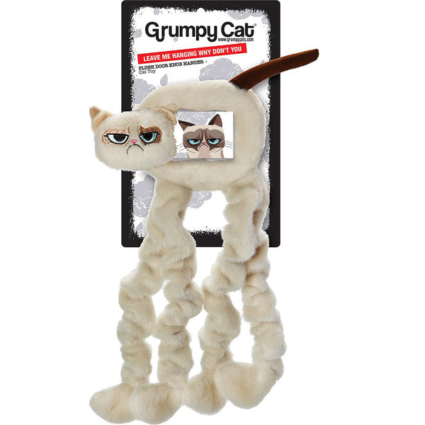 Grumpy Cat Plush Doorknob Hanger