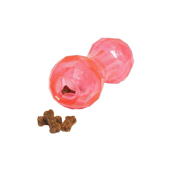 Rosewood - BioSafe Puppy Treat Dumbbell Pink