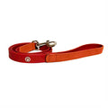 Luxury Leather Soft Touch Dog Lead, Red 40'X3/4'