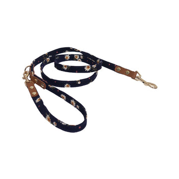 Toy Dog Navy Floral XS Lead