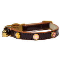 For Pets - Rosewood - Oxblood Cat Collar