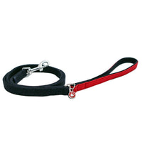 For Pets Rosewood - Wag 'n' Walk Designer Nylon Dog Lead, Navy / Red