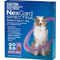 Nexgard Spectra Large Dog 15.1-30kg 6pack