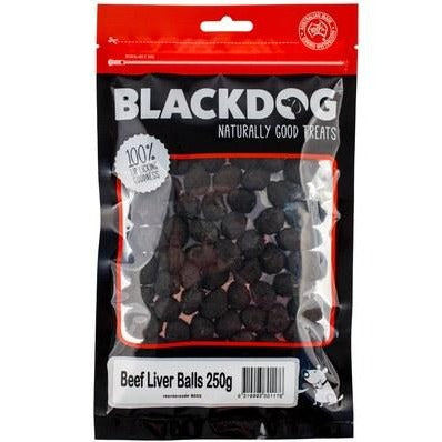 For Pets- Black Dog Beef Liver Meatball 250g