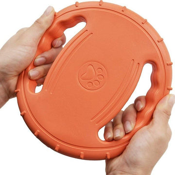 Floating Dog Splash Frisbee, Orange