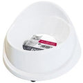 Melamine Single Fashion Cat Bowl, White 300ml