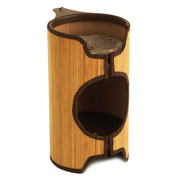 Rosewood - Jolly Moggy Bamboo Cat Tower