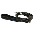 Luxury Leather Dog Lead, 40 x 3/4-inch, Black