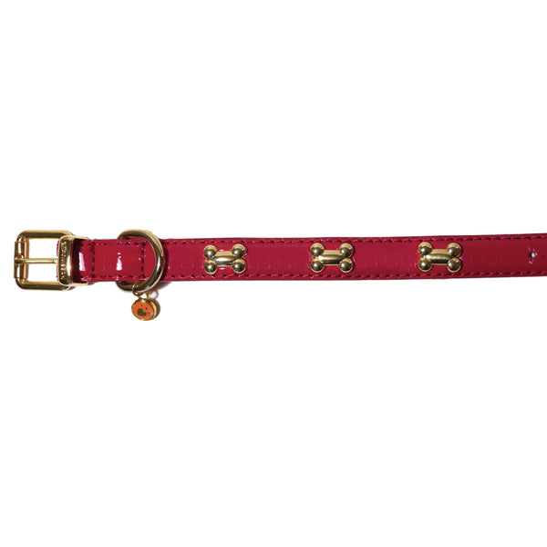 Wag 'N' Walk Cherry Collar, Dog, Red