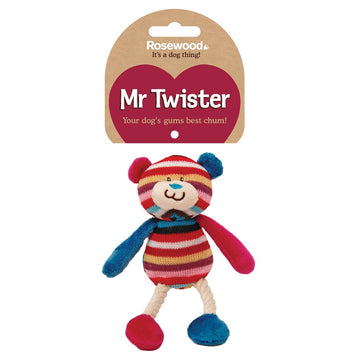 Mr Twister Tilly Ted Dog Toy